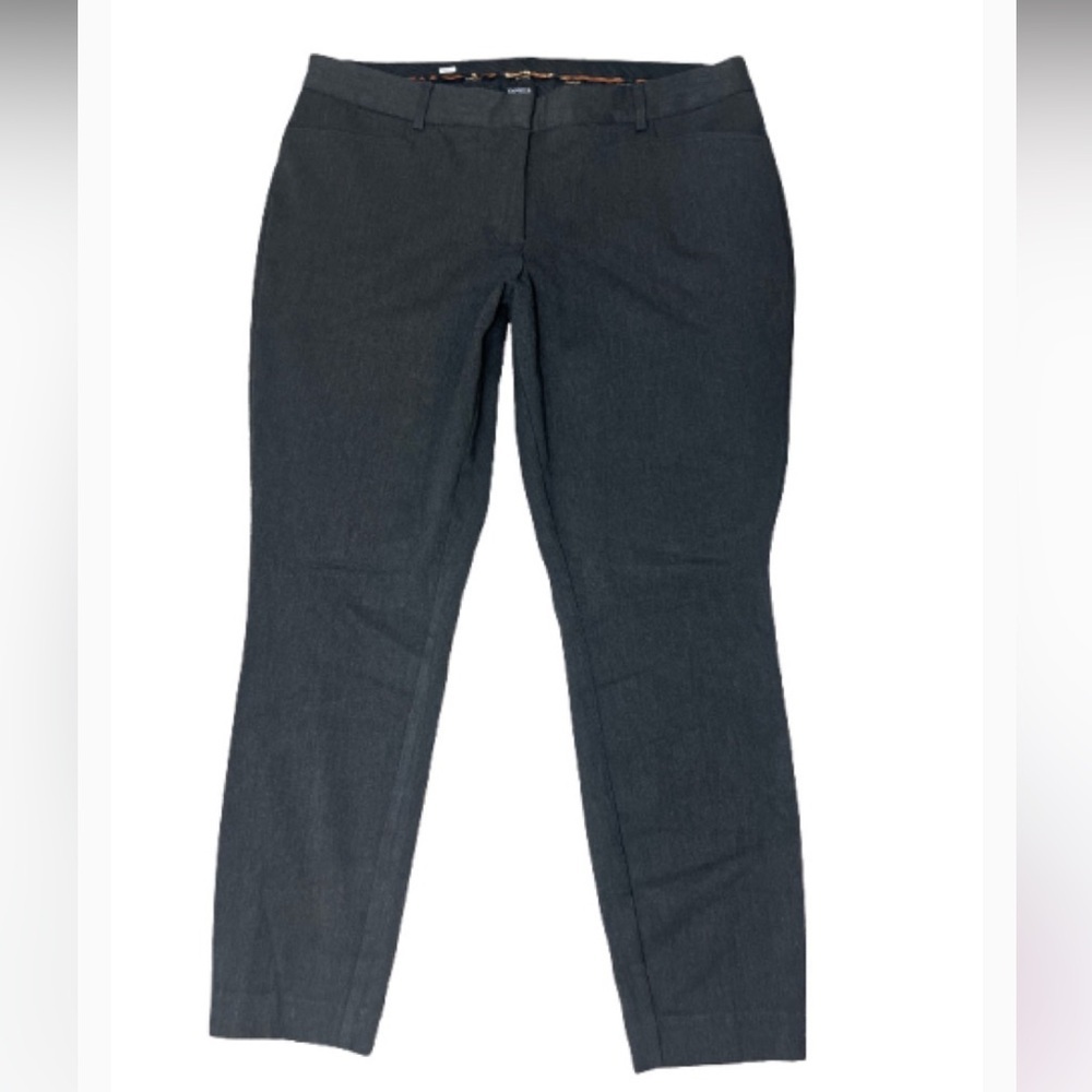 Express ‎ Charcoal Gray Ankle Straight Leg Pants